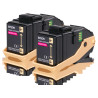 (C13S050607) EPSON ACULASER C9300 TONER MAGENTA (PACK 2)