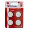 (49535) VERBATIM PILAS PLANAS DE LITIO 3V - CR2450 BLISTER 4 UD