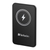 (32240) VERBATIM CARGADOR INALAMBRICO POWER BANK 5K MAH 1XUSB-C NEGRO