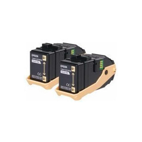(C13S050609) EPSON ACULASER C9300 TONER NEGRO (PACK 2)