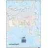 (503) SELVI MAPA MUDO POLÍTICO DE ASIA A4 -50U-