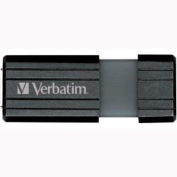 (49062) VERBATIM PENDRIVE STORE'N'GO PINSTRIPE 8GB HI-SPEED RETRÁCTIL USB 2.0 NEGRO