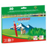 (AL010659) ALPINO LÁPICES DE COLORES 175MM C/SURTIDOS ESTUCHE 30 UD