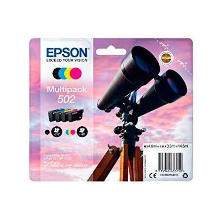 (C13T02V64010) EPSON MULTIPACK 4-COLOURS 502 INK (XP-5100