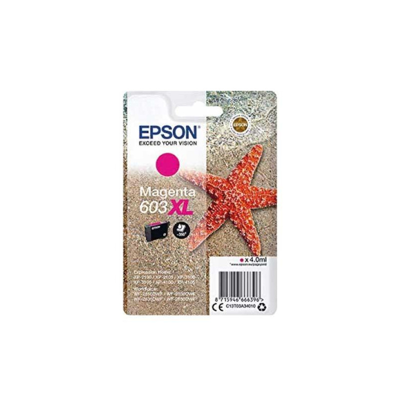 (C13T03A34010) EPSON TINTA MAGENTA XP-2100
