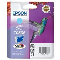 (C13T08054011) EPSON STYLUS PHOTO R-265/360/RX-560/585/685 CARTUCHO CIAN CLARO