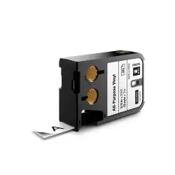 (1868809) DYMO CINTA XTL 1868809 VINILO TEXTO NEGRO SOBRE BLANCO 6MMX2