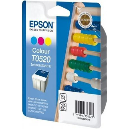 (C13T05204010) EPSON STYLUS COLOR 400/600/440/ 460/640/ 660 CARTUCHO COLOR