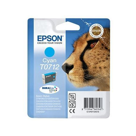 (C13T07124012) EPSON TINTA CIAN STYLUS D-78/92/120/DX-4000/5000/6000/7000F