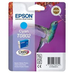 (C13T08024011) EPSON STYLUS PHOTO R-265/360/RX-560/585/685 CARTUCHO CIAN