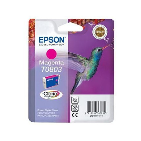 (C13T08034011) EPSON STYLUS PHOTO R-265/360/RX-560/585/685 CARTUCHO MAGENTA