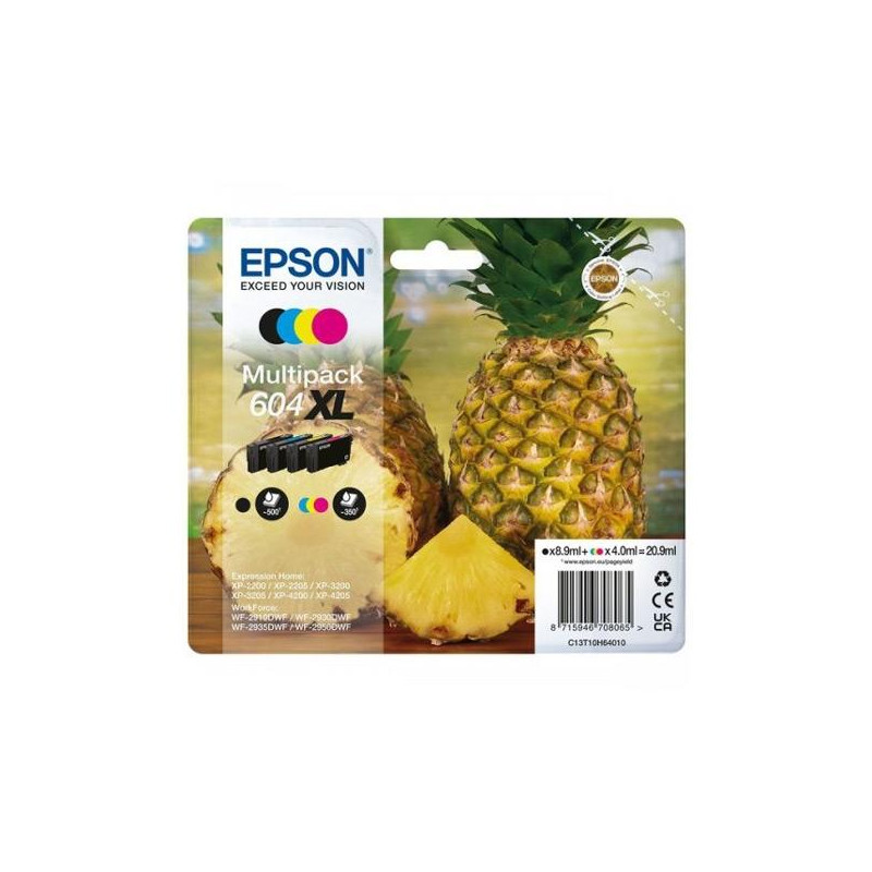 (C13T10H64010) EPSON TINTA MULTIPACK BK / C / M / Y XP-2200
