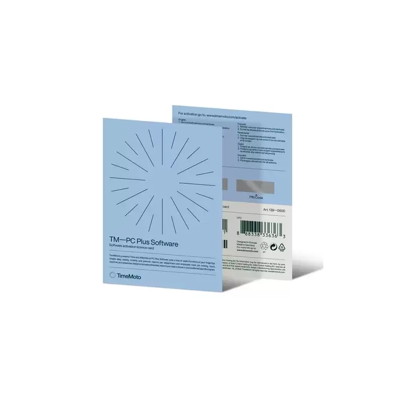 (139-0600) TIMEMOTO SOFTWARE MODELO  PC SOFTWARE PLUS*