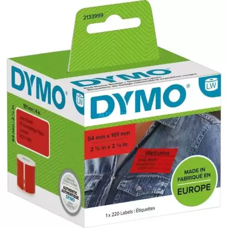 (2133399) DYMO ETIQUETAS DE TRANSFERENCIA TERMICA LABEL WRITER 99014