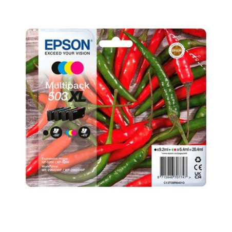 (C13T09R64010) EPSON TINTA MULTIPACK BK / C / M / Y  XP-5200