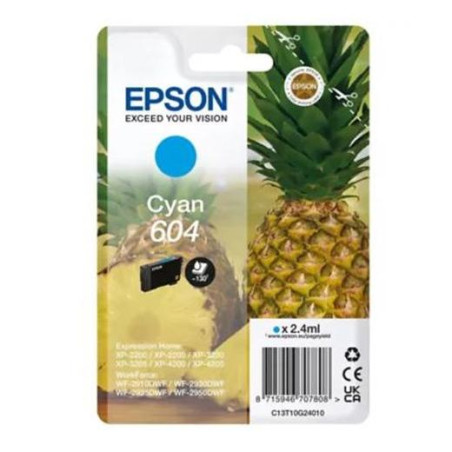 (C13T10G24010) EPSON TINTA CIAN 604 XP-2200