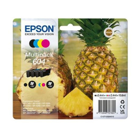 (C13T10G64010) EPSON MULTIPACK BK / C / M / Y  XP-2200