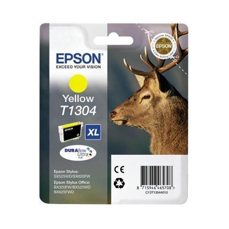 (C13T13044012) EPSON TINTA AMARILLO STYLUS OFFICE BX320FW