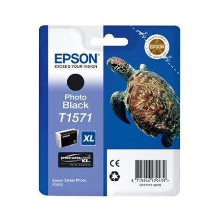 (C13T15714010) EPSON STYLUS PHOTO R3000 CARTUCHO NEGRO FOTO