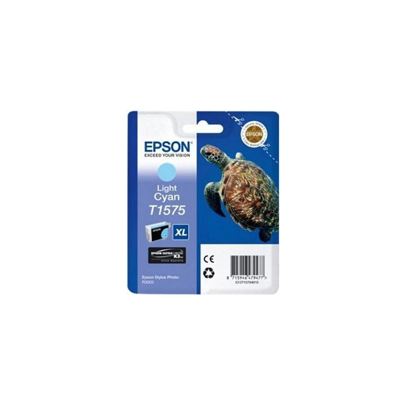 (C13T15754010) EPSON STYLUS PHOTO R3000 CARTUCHO CIAN CLARO