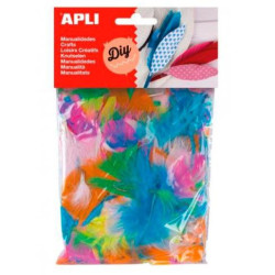 (13281) APLI PLUMAS COLLAGE 14G COLORES SURTIDOS