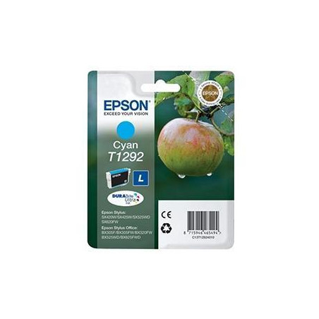 (C13T12924012) EPSON TINTA CIAN STYLUS SX 235W /420W/425W/ OFFICE BX305F/320FW