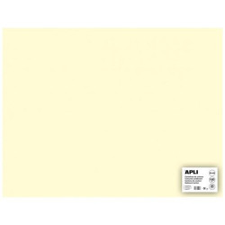 (14255) APLI CARTULINA 50X65CM 170GR PACK DE 25H MARFIL