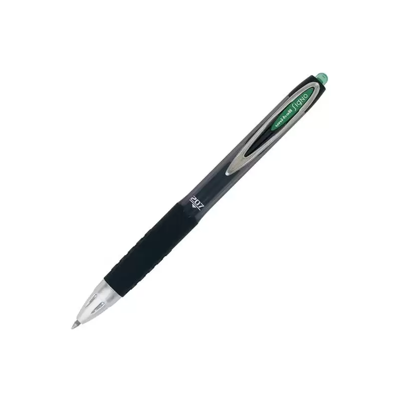 (788349000) UNIBALL ROLLERBALL SIGNO UMN-207 RETRÁCTIL 0.7MM VERDE CAJA 12 UD