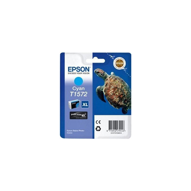 (C13T15724010) EPSON STYLUS PHOTO R3000 CARTUCHO CIAN