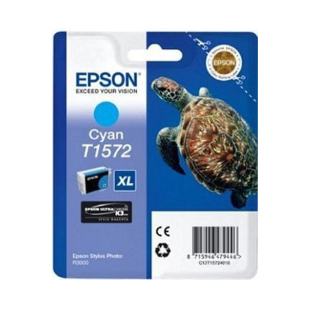 (C13T15724010) EPSON STYLUS PHOTO R3000 CARTUCHO CIAN