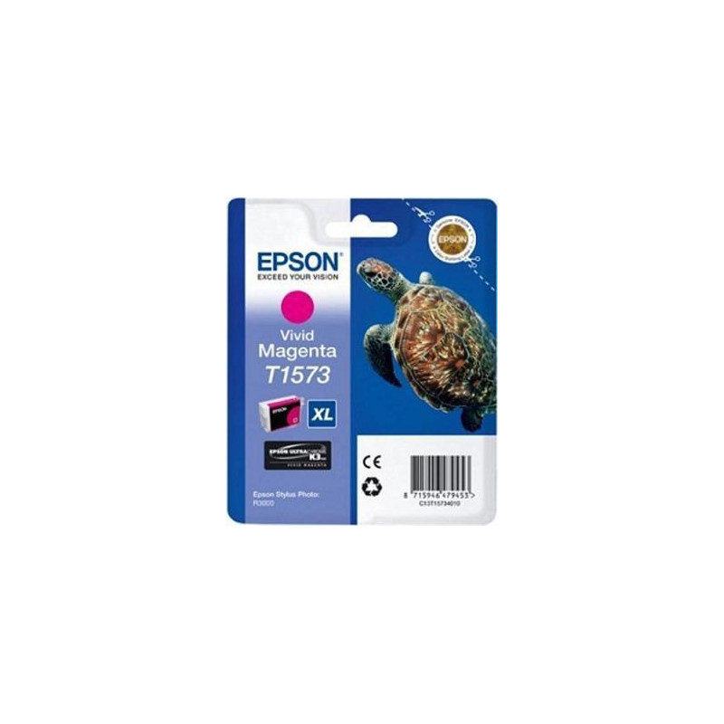 (C13T15734010) EPSON STYLUS PHOTO R3000 CARTUCHO MAGENTA VIVO