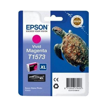(C13T15734010) EPSON STYLUS PHOTO R3000 CARTUCHO MAGENTA VIVO