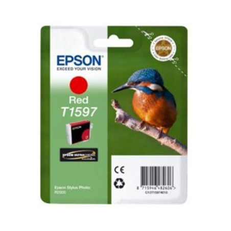 (C13T15974010) EPSON STYLUS PHOTO R2000 CARTUCHO ROJO