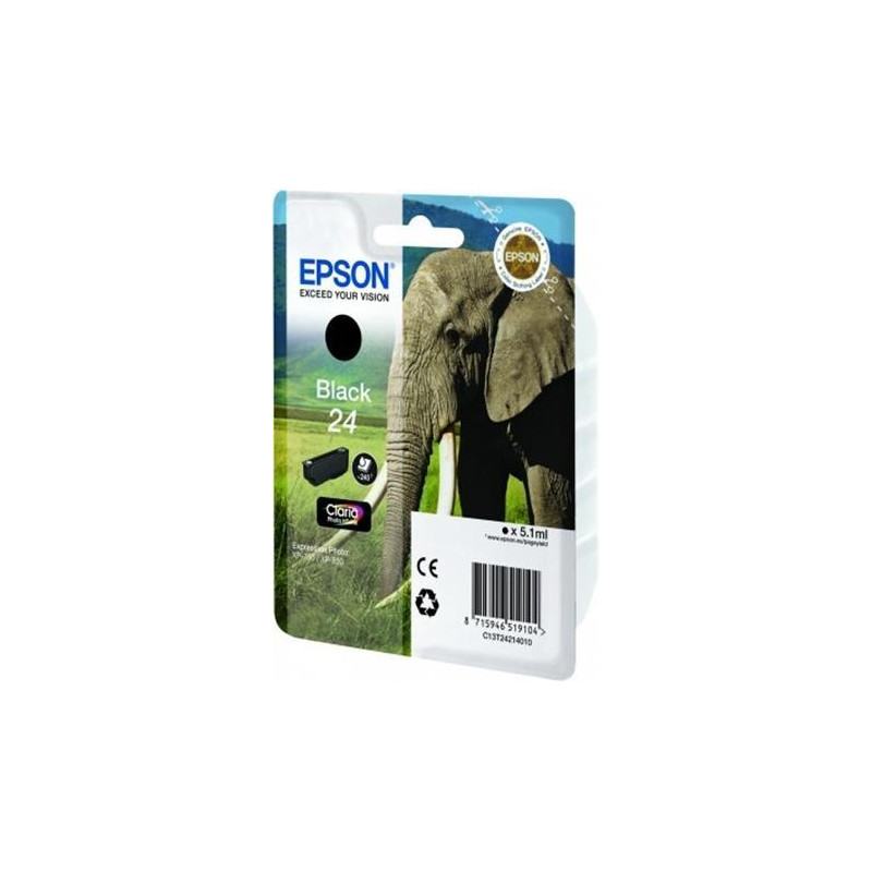 (C13T24214012) EPSON CLARIA PHOTO HD INK CARTUCHO NEGRO 24 EXPRESSION PHOTO XP-950