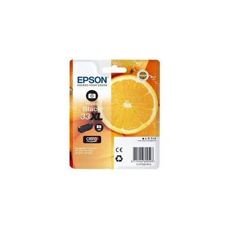 (C13T33614012) EPSON TINTA NEGRO FHOTO EXPRESSION HOME XP-530 - 33 XL