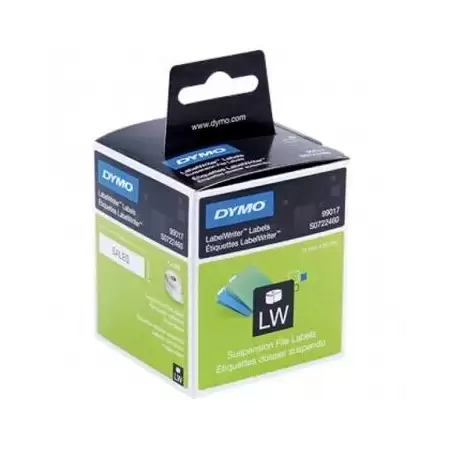 (S0722460) DYMO CINTA DE TRANSFERENCIA TÉRMICA 99017 BLANCO DE 50X12MM LABELWRITE 400