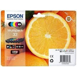 (C13T33374011) EPSON EXPRESSION HOME XP-530 CARTUCHO MULTIPACK 5 COLORES (NARANJA MULTIPACK 33 )