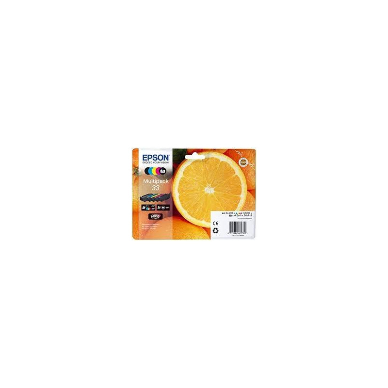(C13T33374011) EPSON EXPRESSION HOME XP-530 CARTUCHO MULTIPACK 5 COLORES (NARANJA MULTIPACK 33 )