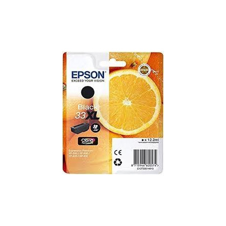(C13T33514012) EPSON TINTA NEGRO EXPRESSION HOME XP-530 - 33 XL