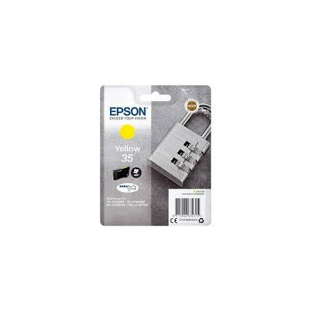 (C13T35844010) EPSON TINTA AMARILLA WORKFORCE SX 35 DURABRITE ULTRA INK
