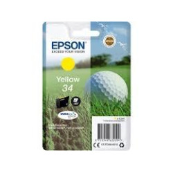 (C13T34644010) EPSON SINGLEPACK YELLOW 34 DURABRITE ULTRA INK