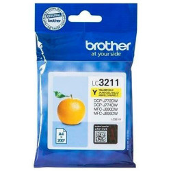 (LC3211Y) BROTHER TINTA AMARILLO DCP-J572DW - MFC-J491DW/J497DW/J890DW/J895DW