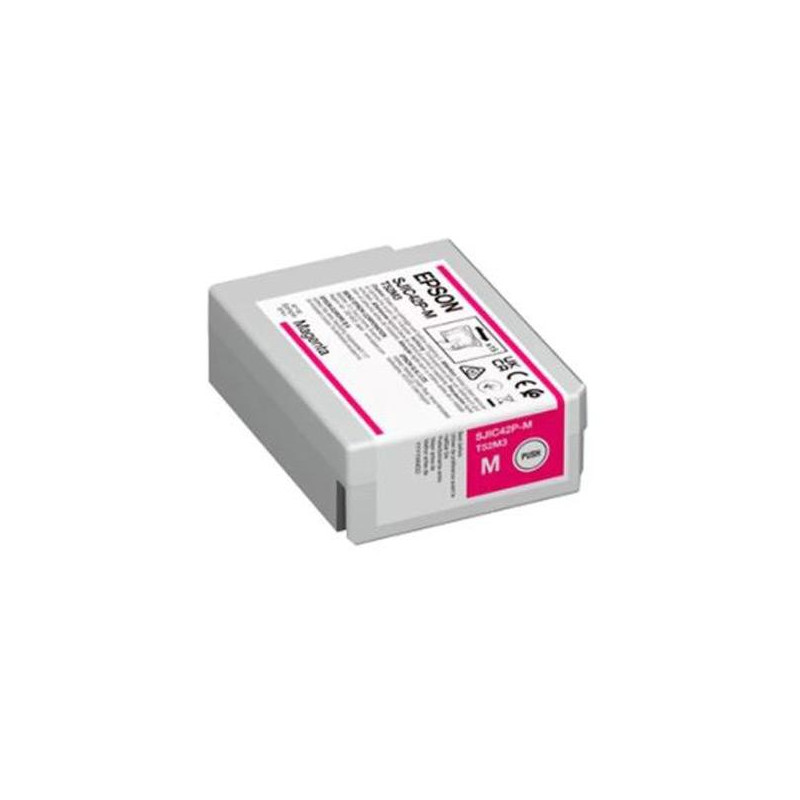 (C13T52M340) EPSON TINTA MAGENTA COLORWORKS C4000EBK