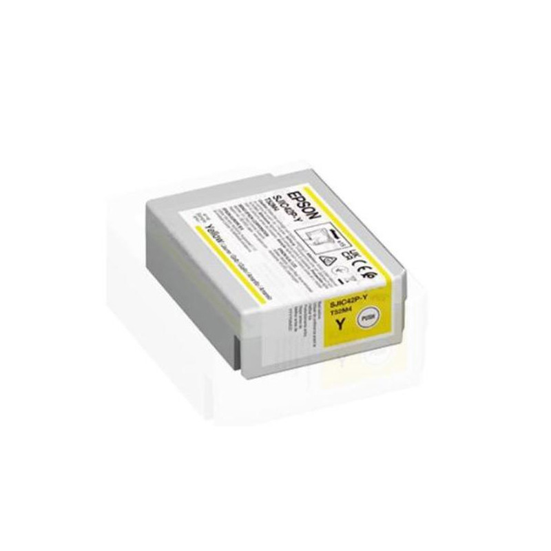 (C13T52M440) EPSON TINTA AMARILLO COLORWORKS C4000EBK