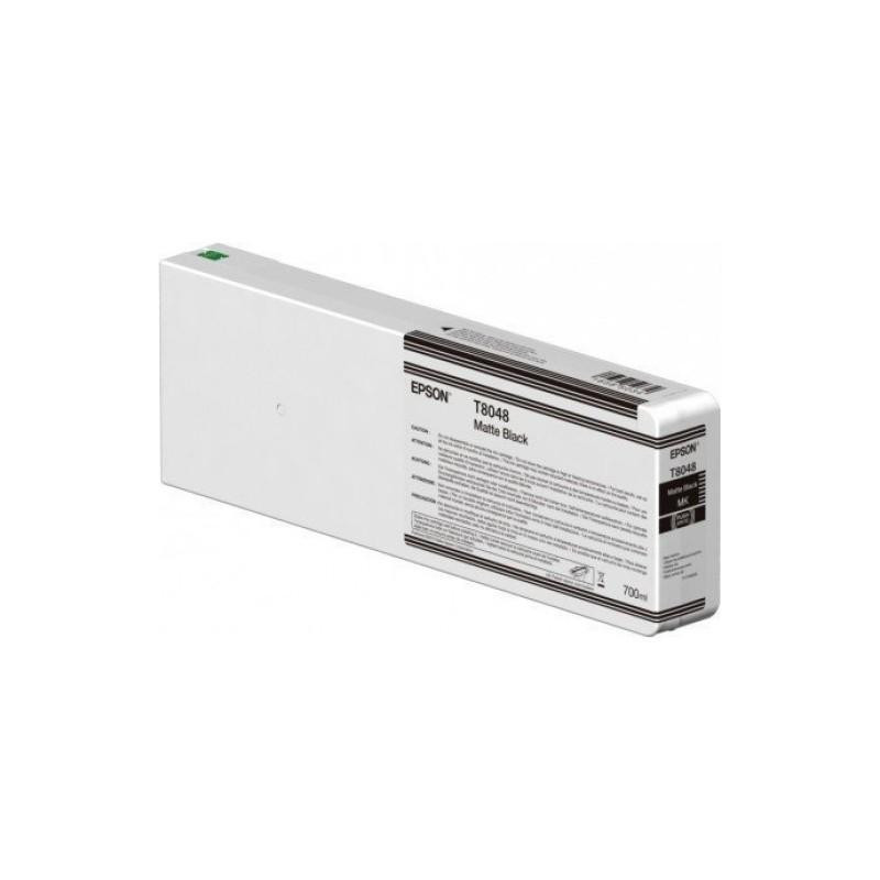 (C13T55K800) EPSON GF SURECOLOR SERIE SC-P CARTUCHO NEGRO MATTE ULTRACHROME HDX/HD 700ML (SUSTITUYE A LA C13T804800)