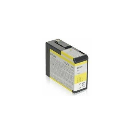 (C13T580400) EPSON STYLUS PRO-3800/3880 CARTUCHO AMARILLA (80ML)