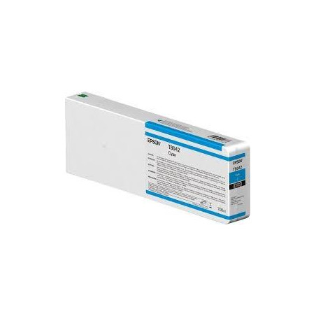 (C13T55K200) EPSON GF SURECOLOR SERIE SC-P CARTUCHO CYAN ULTRACHROME HDX/HD 700M (SUSTITUYE A LA C13T804200)