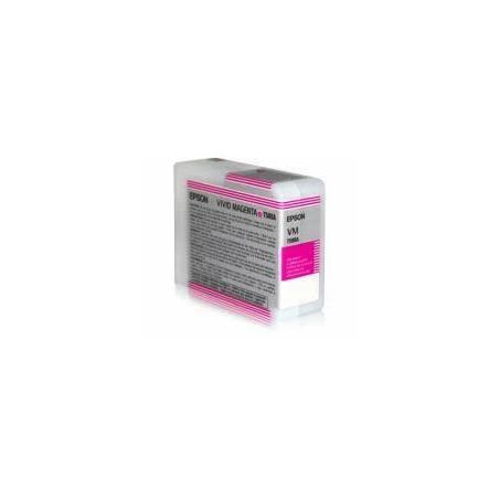 (C13T580A00) EPSON STYLUS PRO-3800/3880 CARTUCHO MAGENTA VIVO (80ML)
