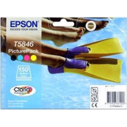 (C13T58464010) EPSON PICTUREMATE PM240/280 PACK CARTUCHO + PAPEL 150 HOJAS