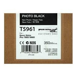 (C13T596100) EPSON CARTUCHO FOTOGRAFICO NEGRO STYLUS PHOTO 7700/7890/7900/WT7900/9700/9890/9900